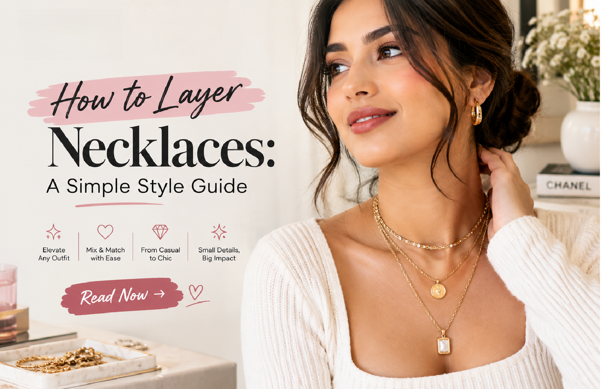 How to Layer Necklaces: A Simple Style Guide