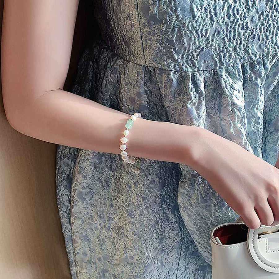 Freshwater Pearl Bracelet | Adjustable Everyday Wear