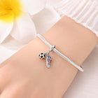 Football DIY Bead Pendant Bracelet Accessories - W-PAC1118 Stadium - product photo