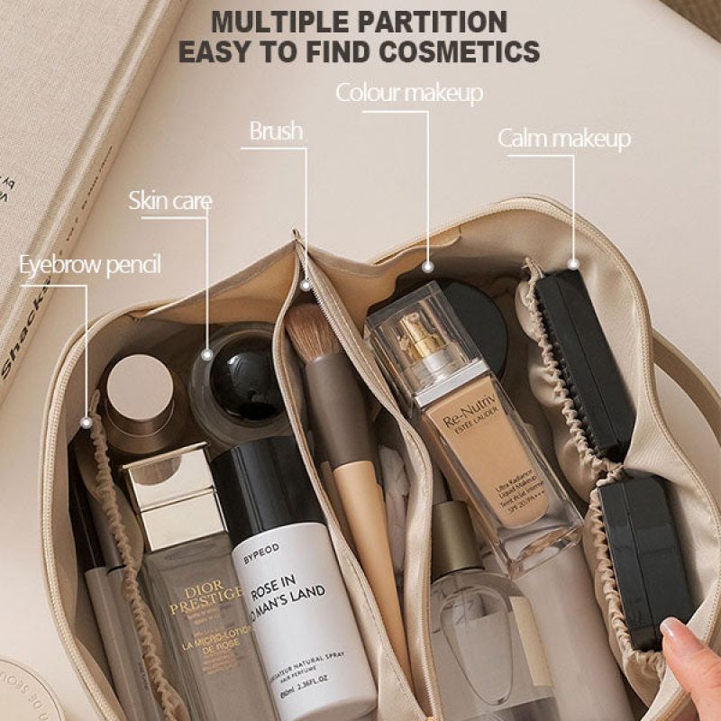 Travel Cosmetic Bag – Large Capacity Makeup Organizer