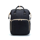 USB Charging Version Mommy Bed Backpack Folding Large Capacity Multi-function - unfolded crib view