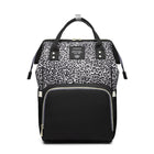 Fashion Mummy Maternity Nappy Bag - Pink stripe - front view