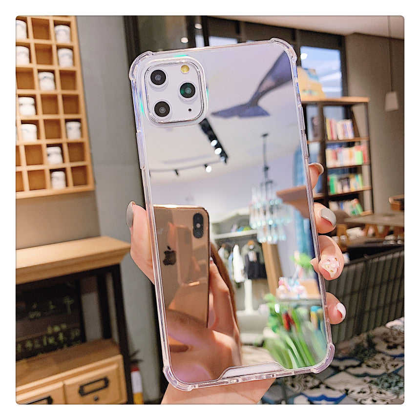 Mirror Phone Case – Built-In Touch-Up Mirror Cover