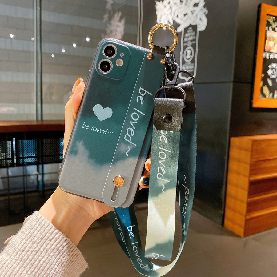 Wristband Phone Case – Watercolor Camo Print Cover
