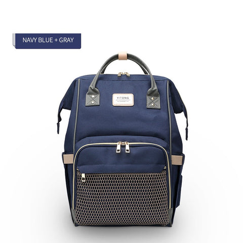 Maternity Diaper Bag – Large Capacity Nappy Tote for Moms