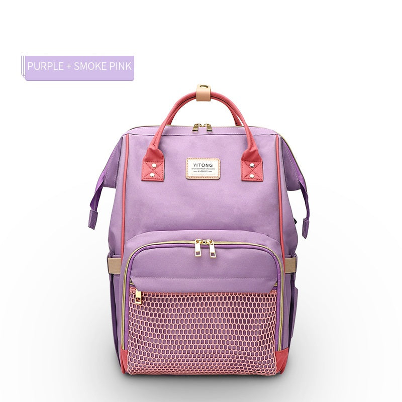 Maternity Diaper Bag – Large Capacity Nappy Tote for Moms