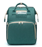 USB Charging Version Mommy Bed Backpack Folding Large Capacity Multi-function - detail close-up