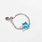Adjustable Micro-paved Diamond Ring For Women