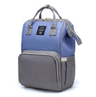 Fashion Mummy Maternity Nappy Bag - Purple - front view