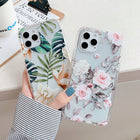 Banana Leaf Watercolor Flowers Are Suitable For Protecting Mobile Phone Cases - Pink - packaging shown