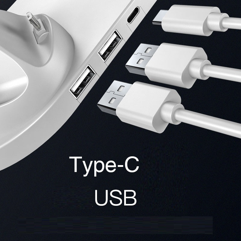 Wireless Charger For IPhone Fast Charger For Phone Fast Charging Pad For Phone Watch 6 In 1 Charging Dock Station - Pink - size comparison