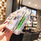 Preserved Flower Epoxy Phone Cases - Blue - color option displayed