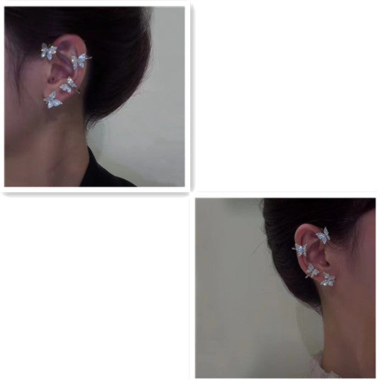 Butterfly Earrings – Statement Ear Clips & Hooks
