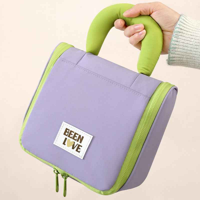 Hanging Travel Makeup Bag – Toiletry Organizer