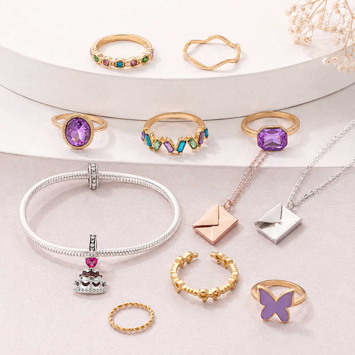 The Ultimate Jewelry Bundle – Rings, Bracelets & Necklaces