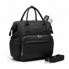 Fashion Mummy Maternity Nappy Bag - Black - front view