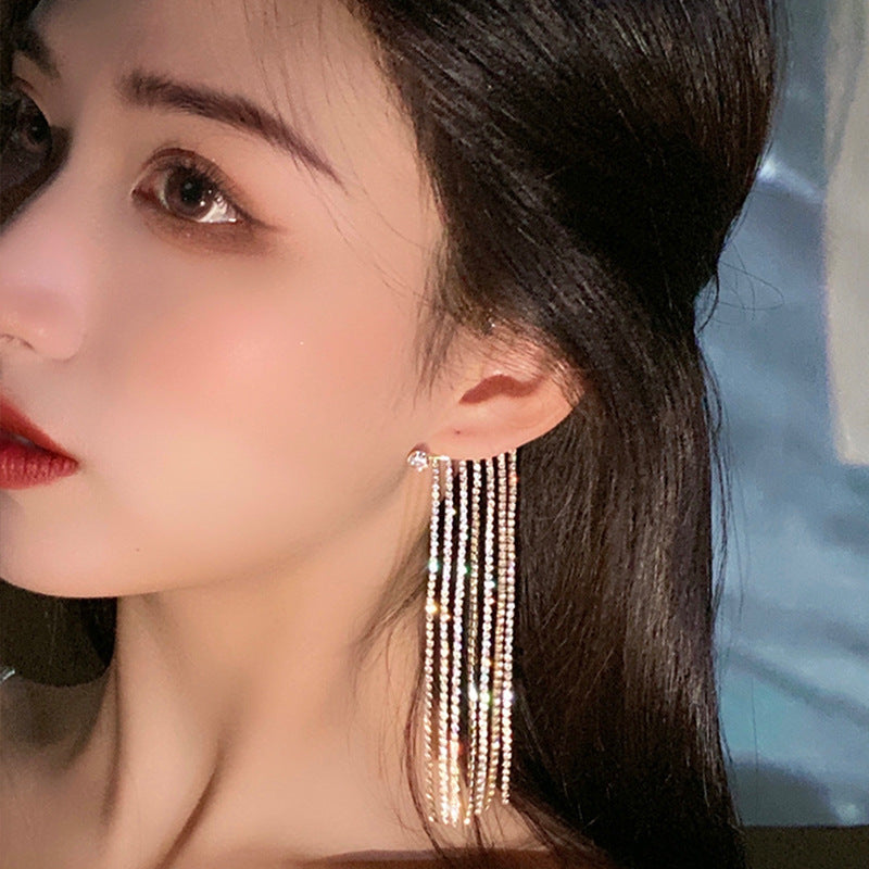 Long Tassel Earrings – Chic Statement Drop Earrings