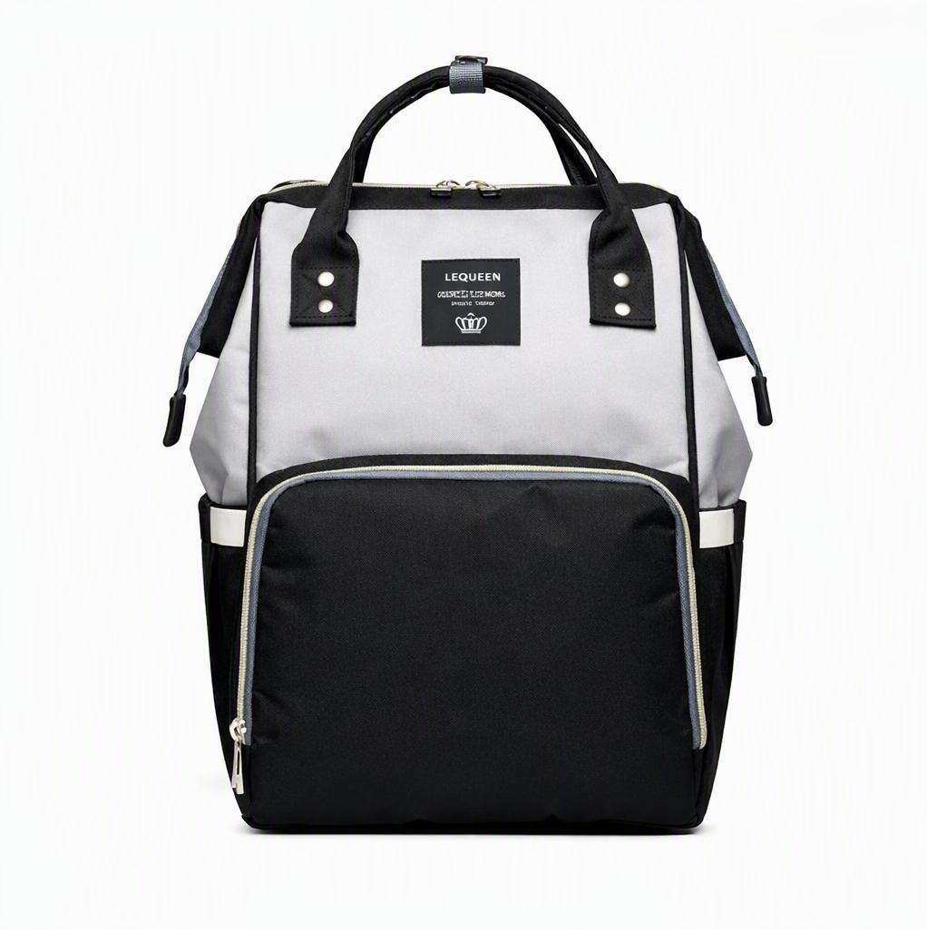 Fashion Mummy Maternity Nappy Bag - Grey - product photo